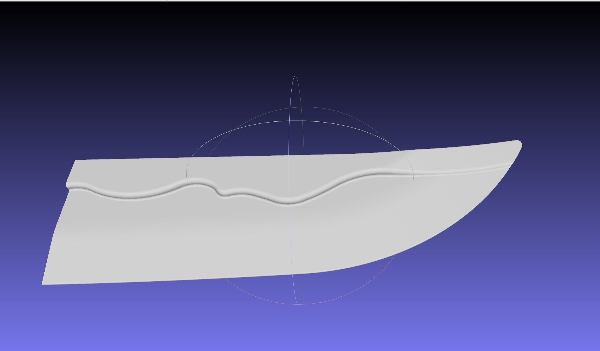 Overwatch Young Genji Wakizashi Shortsword And Sheath 3D print model_30