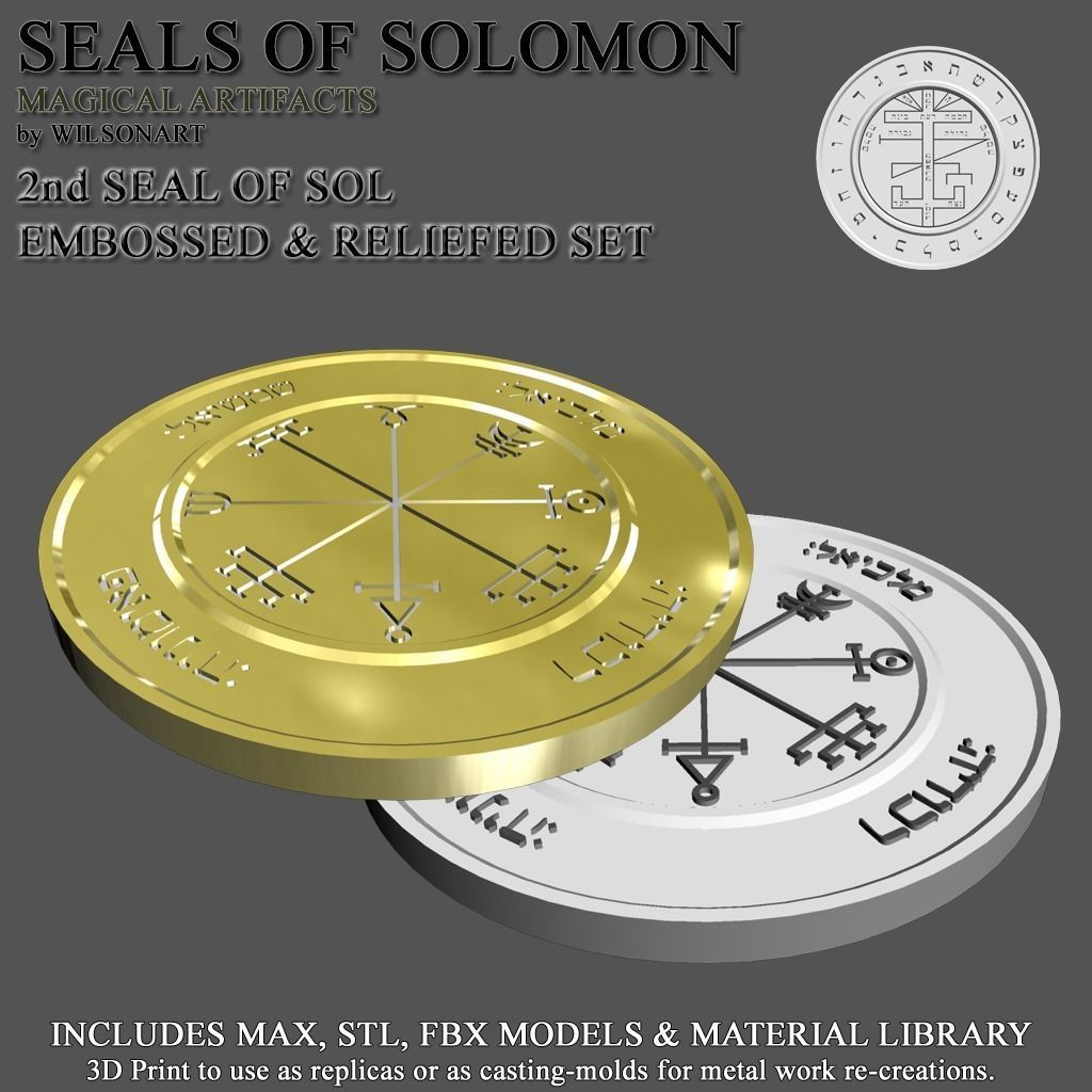 2nd Seal of Sol 3D print model