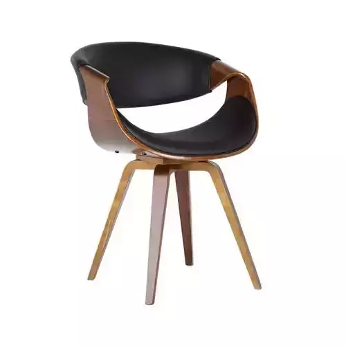 cadeira nicole pu preto thumb 3d model