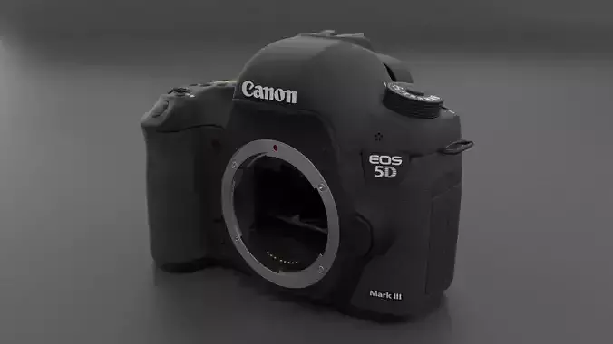 Canon 5D mark III Body 3D model