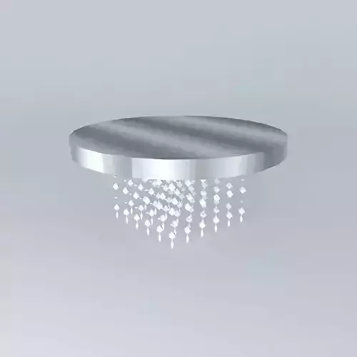 Crystal Pendant Free 3D model