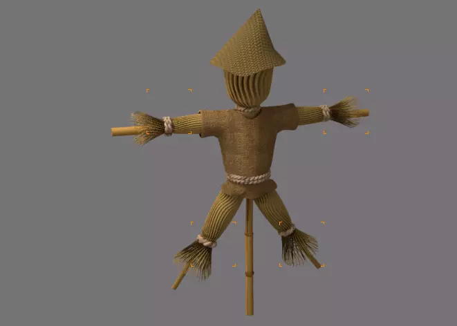 paddy peopple Free 3D model
