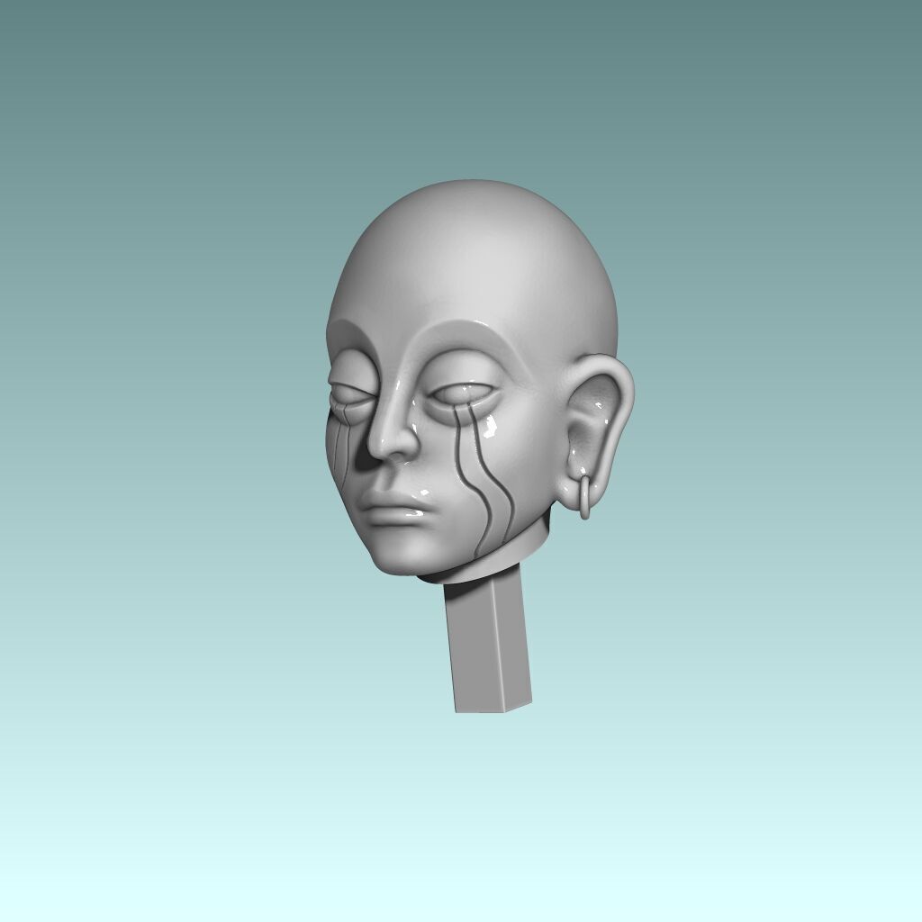 Isaac Netero 100-Type Guanyin Bodhisattva  3D print model_3