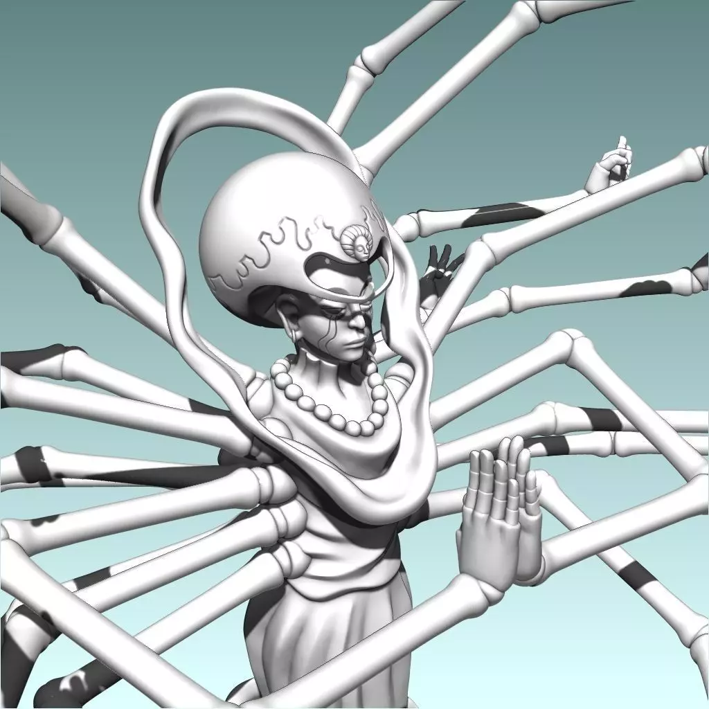 Isaac Netero 100-Type Guanyin Bodhisattva  3D print model_0