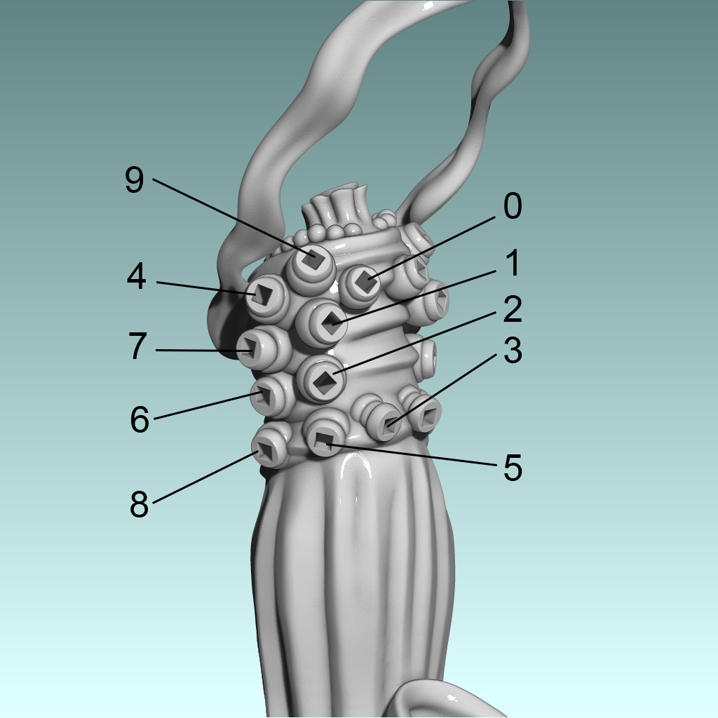 Isaac Netero 100-Type Guanyin Bodhisattva  3D print model_2