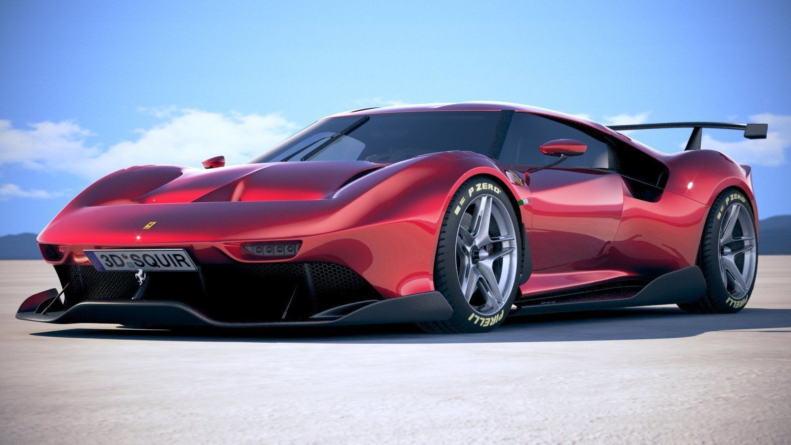 Ferrari P80C 2019 3D model_12
