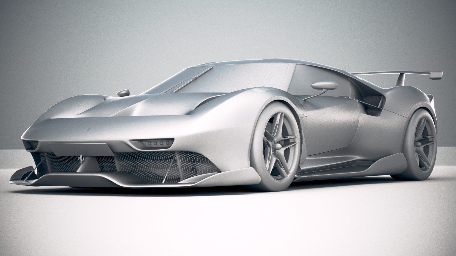 Ferrari P80C 2019 3D model_22