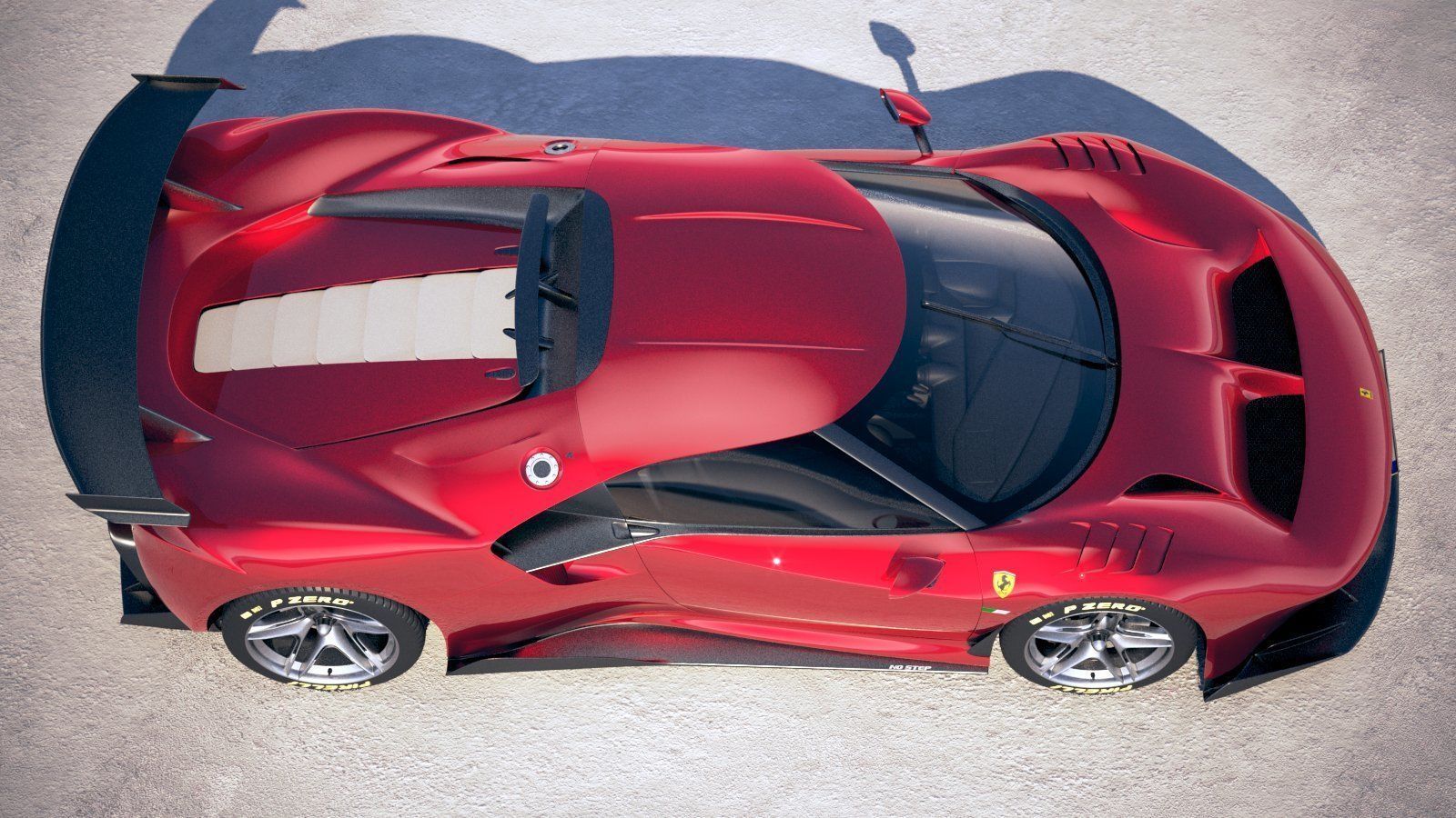 Ferrari P80C 2019 3D model_7