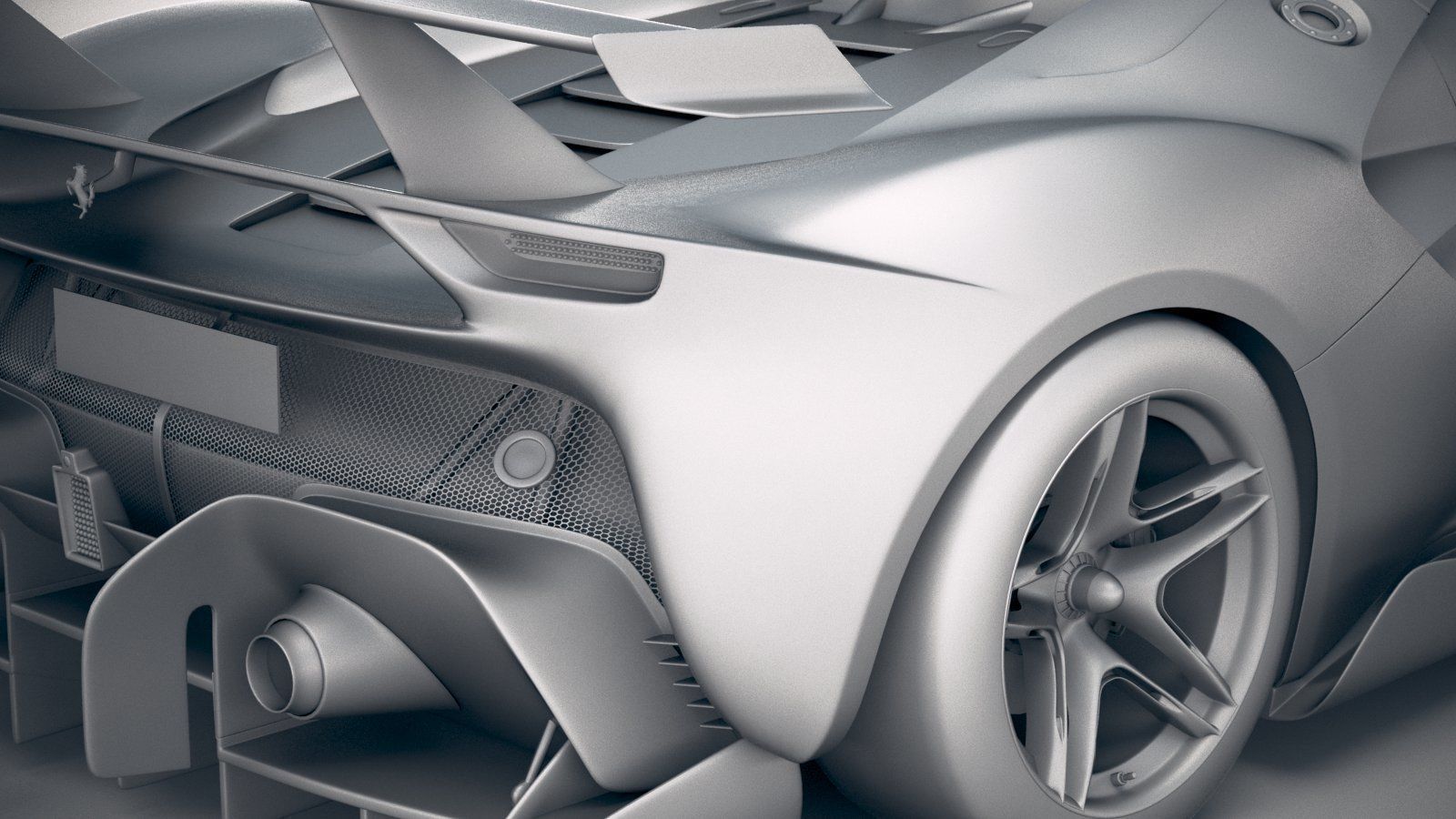 Ferrari P80C 2019 3D model_19