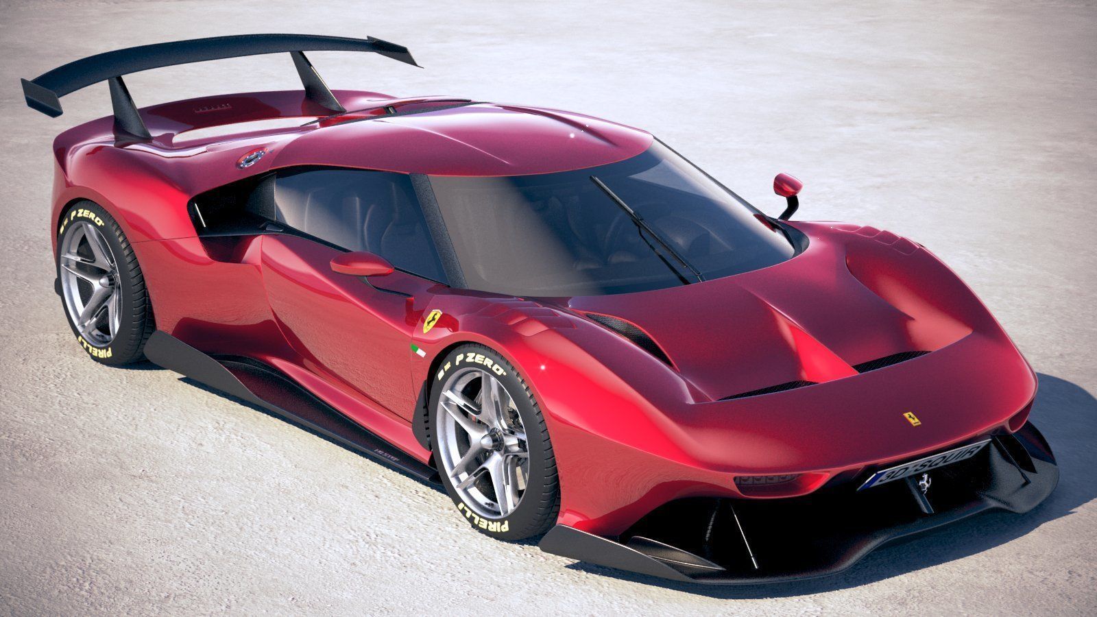 Ferrari P80C 2019 3D model_11