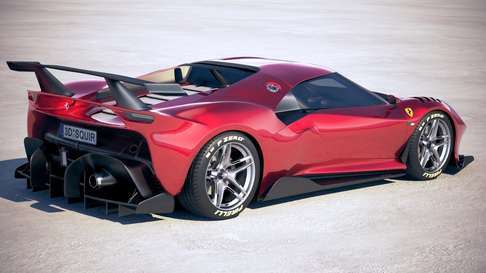 Ferrari P80C 2019 3D model_4