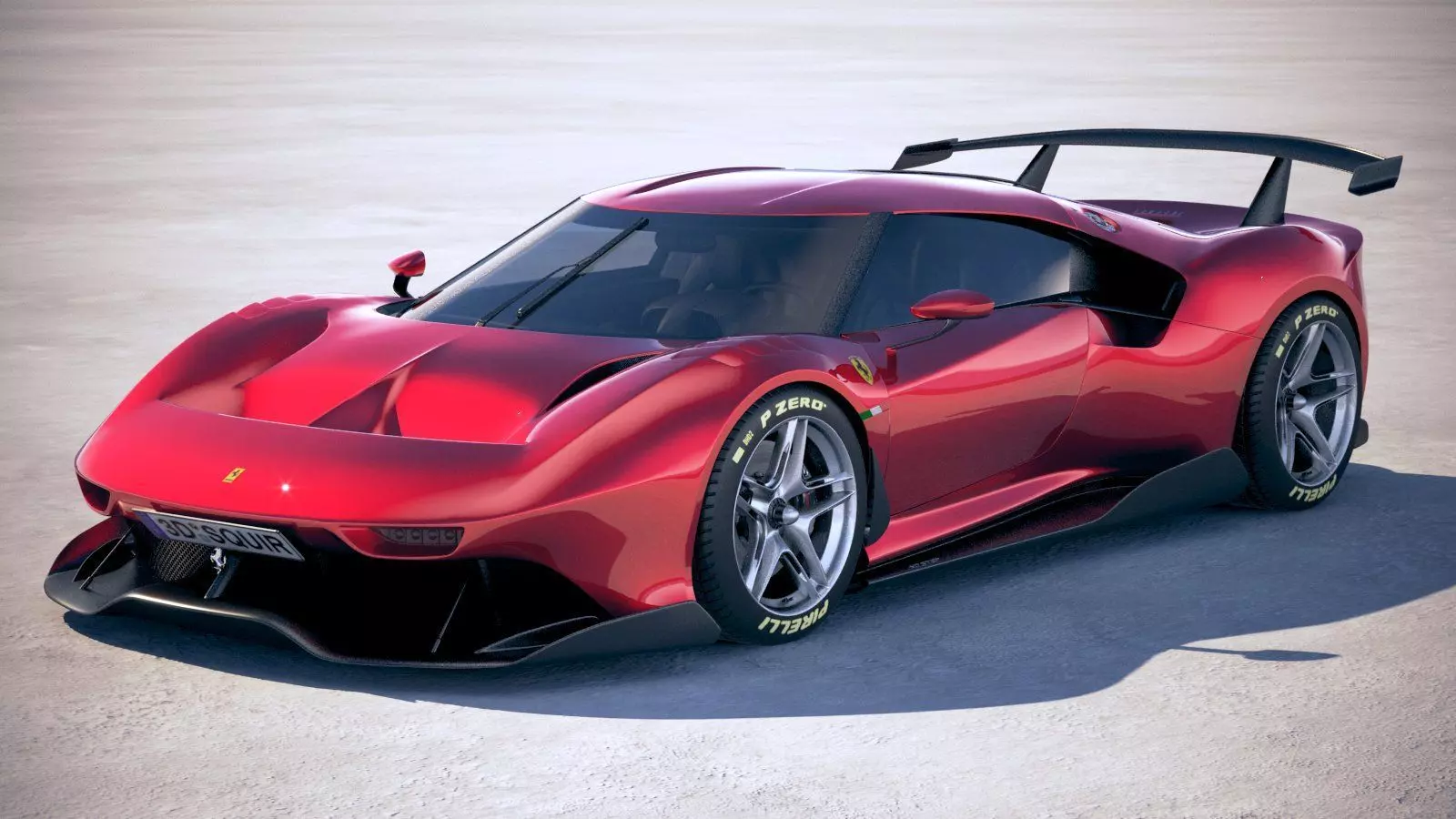 Ferrari P80C 2019 3D model_0