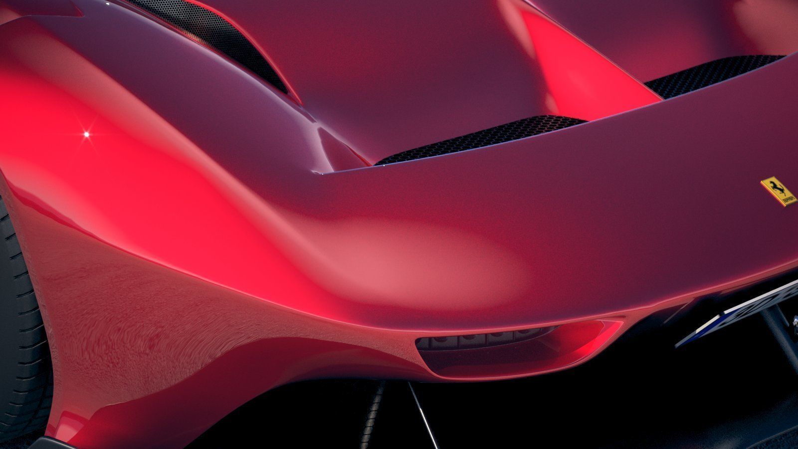 Ferrari P80C 2019 3D model_15