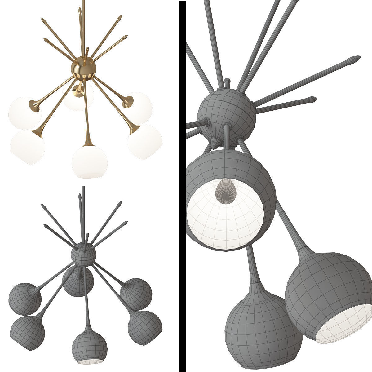 MiD CENTURY MODERN 3D model_1