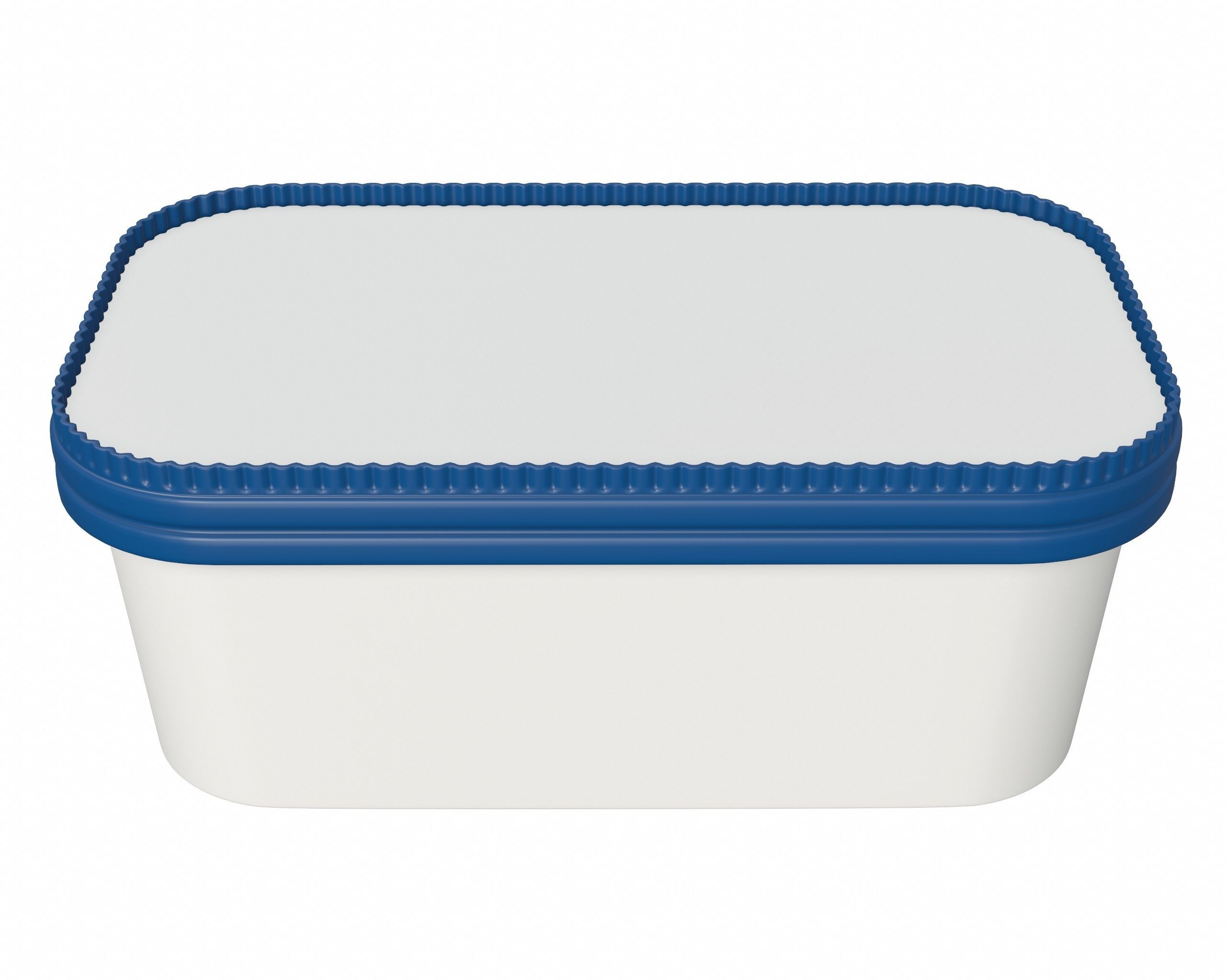 Ice cream in paper package for mockup closed 2 3D model_2