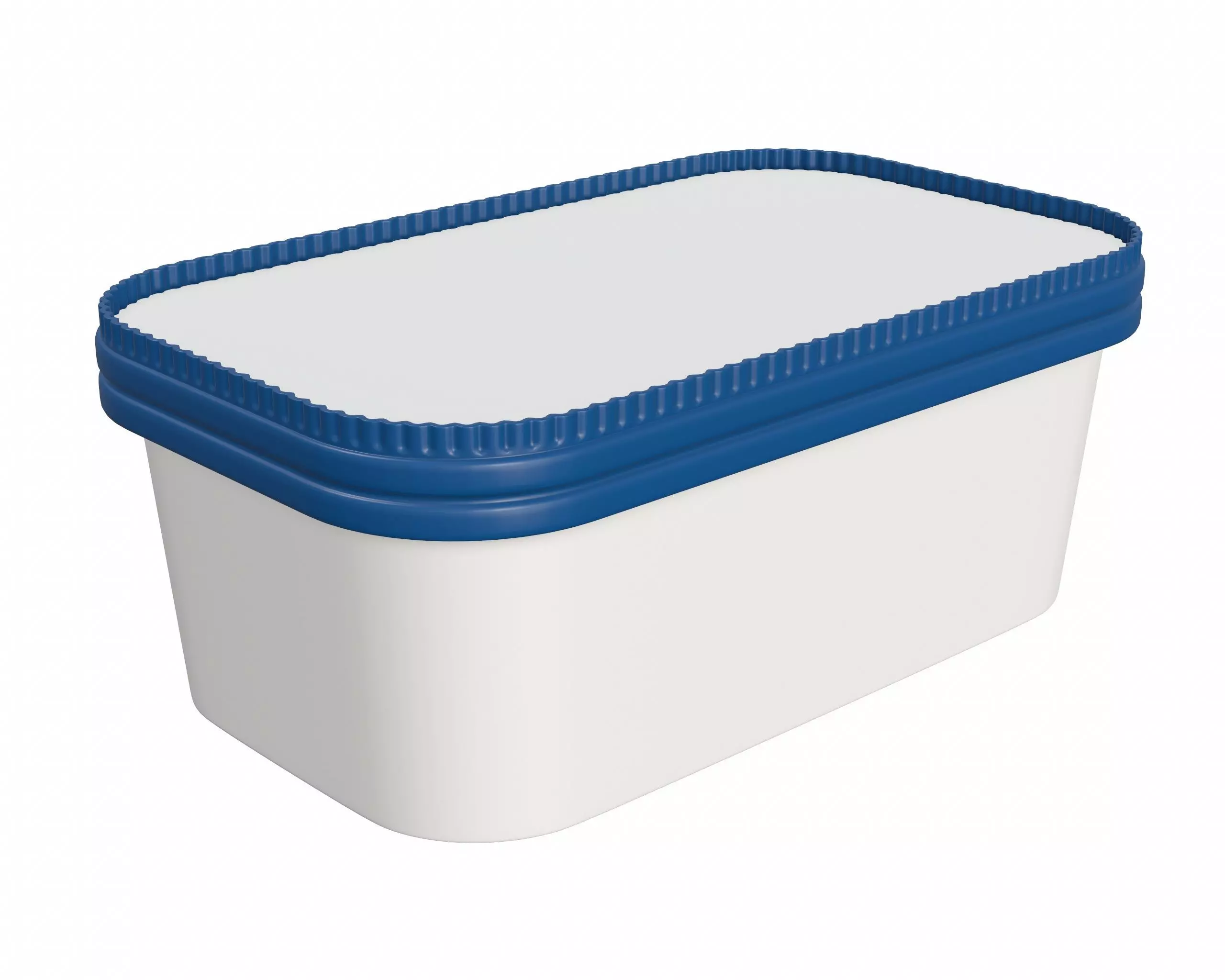 Ice cream in paper package for mockup closed 2 3D model_0