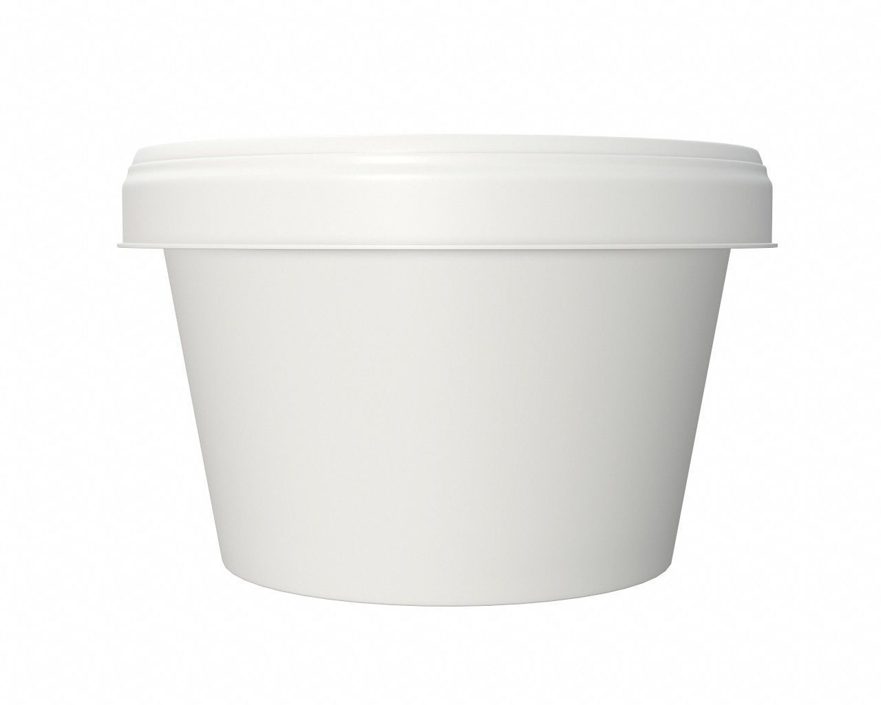 Ice cream in paper package for mockup closed 3 3D model_2