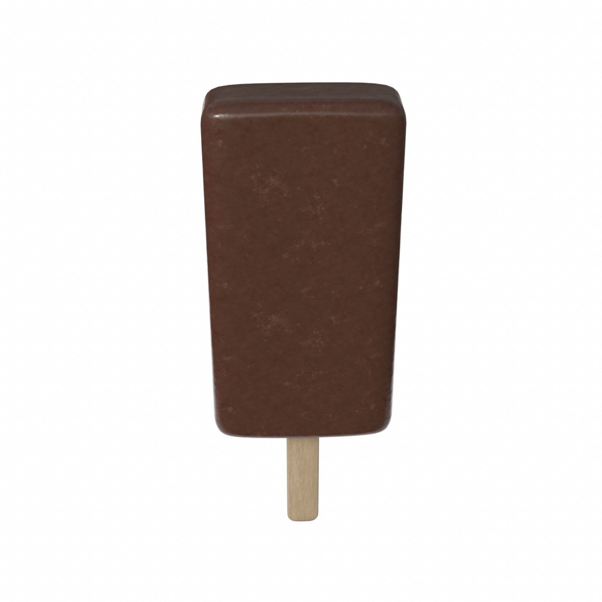 Ice cream on stick 01 3D model_3