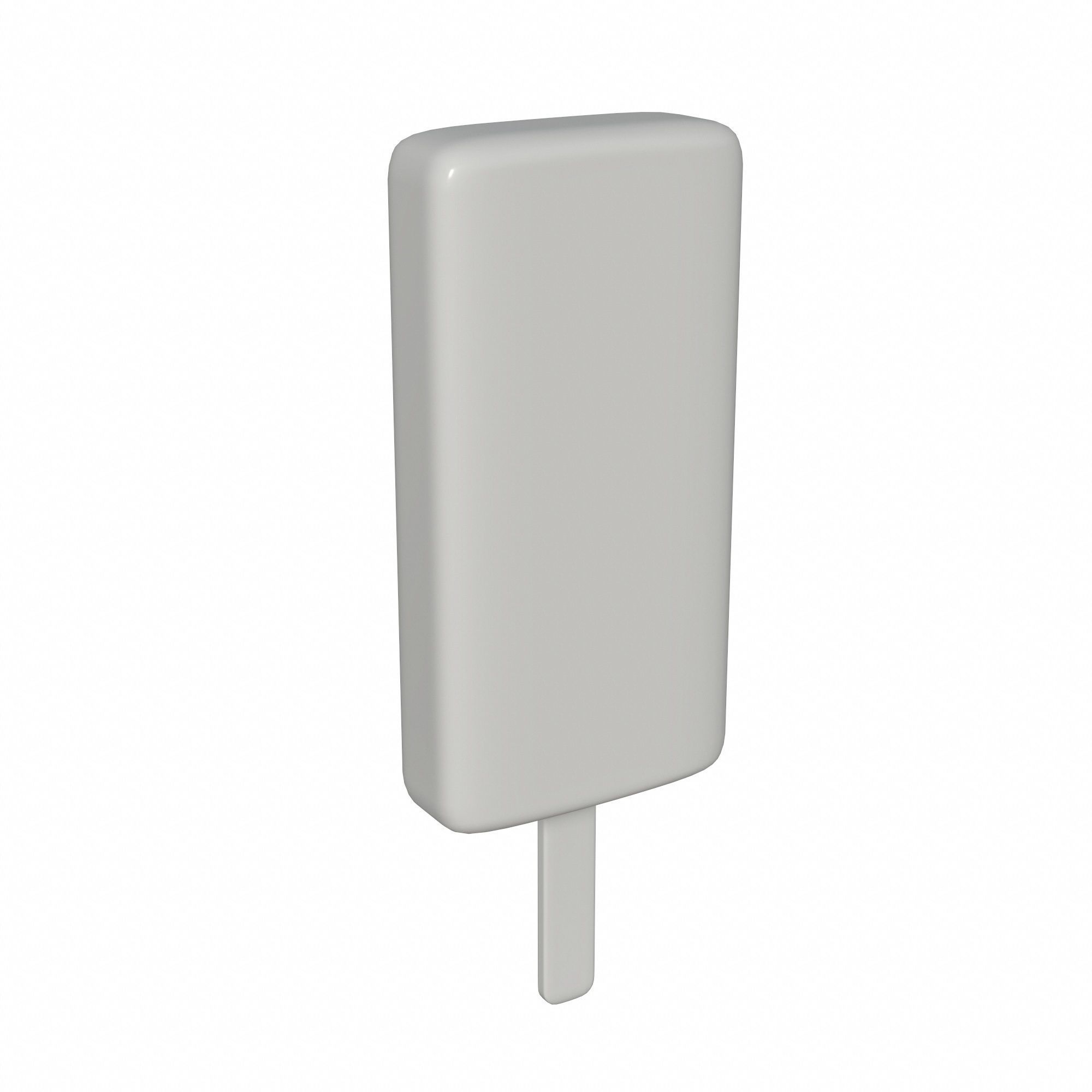 Ice cream on stick 01 3D model_4