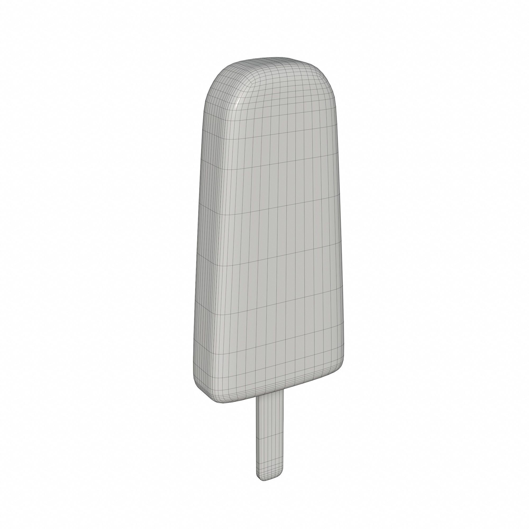 Ice cream on stick 02 3D model_5