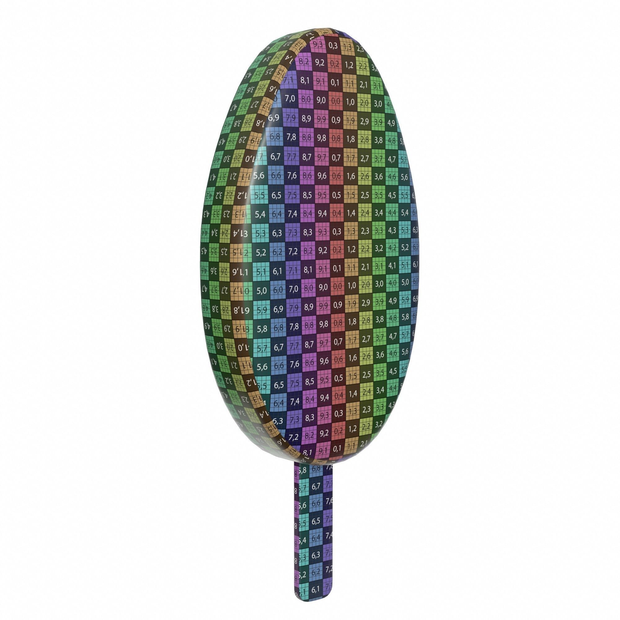 Ice cream on stick 04 3D model_6