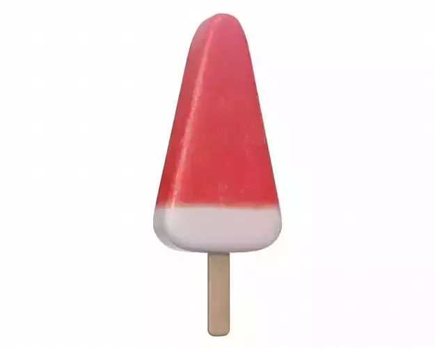 Ice cream on stick 05 3D model