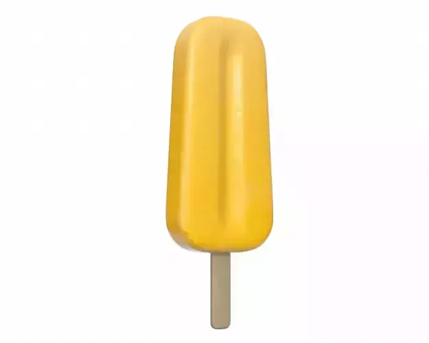 Ice cream on stick 07 3D model