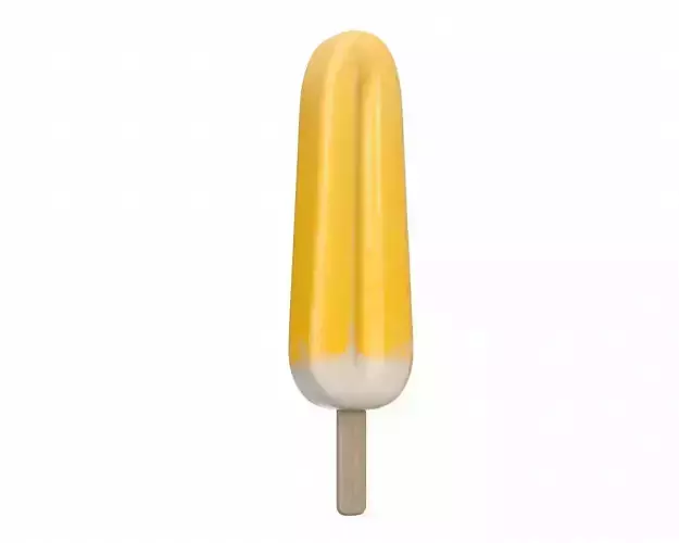 Ice cream on stick 08 3D model