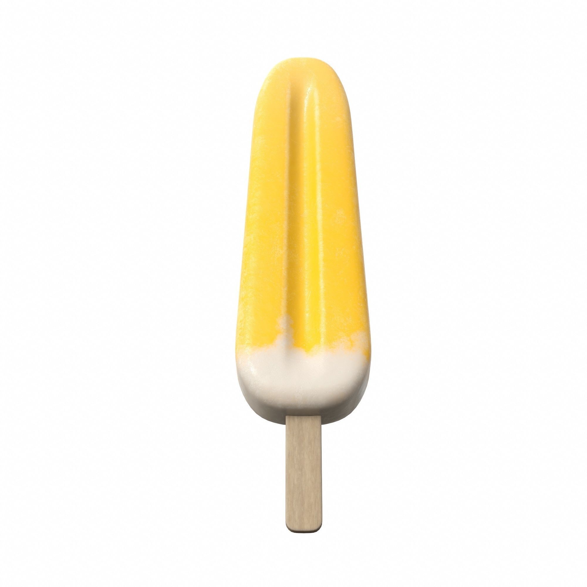 Ice cream on stick 08 3D model_3