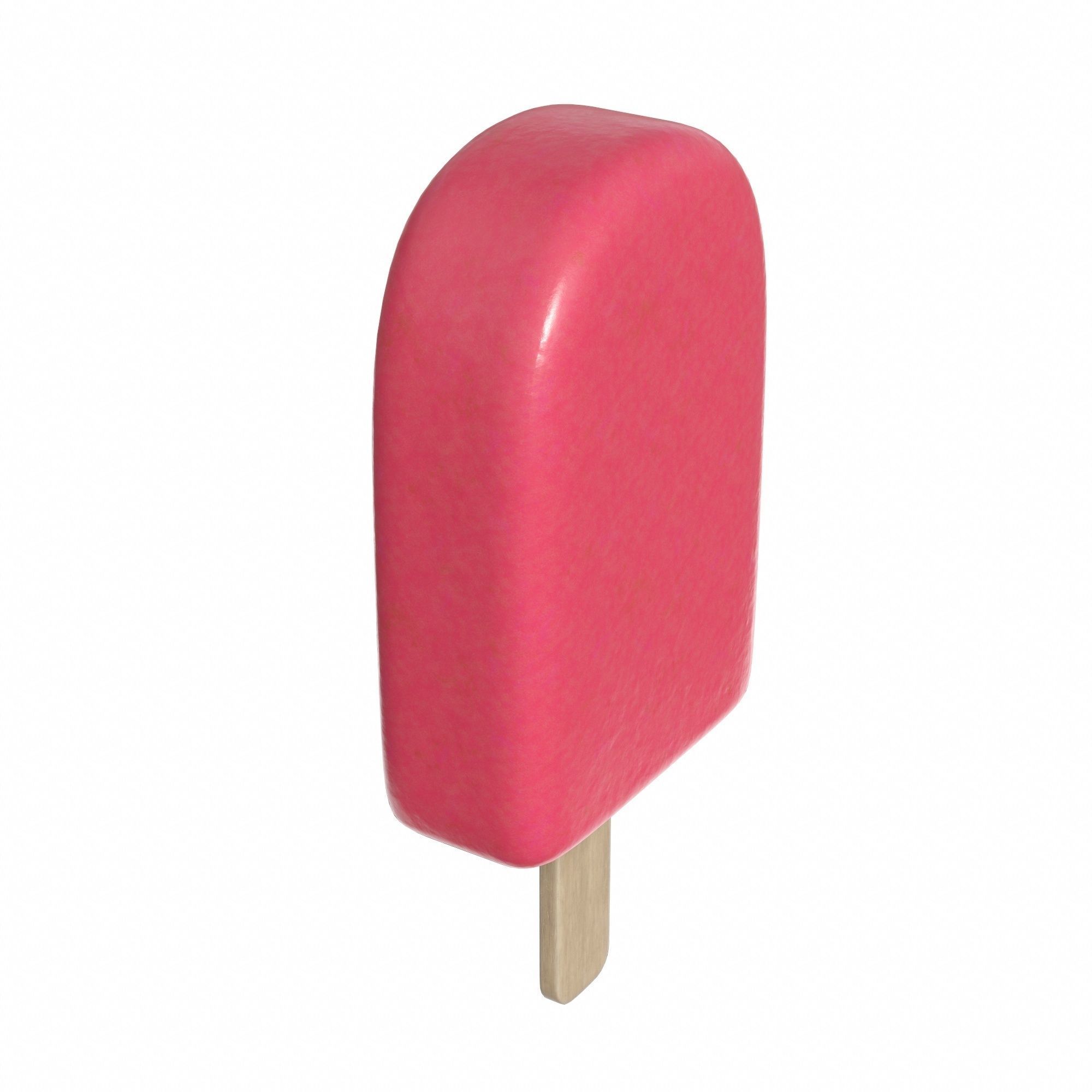 Ice cream on stick 10 3D model_4