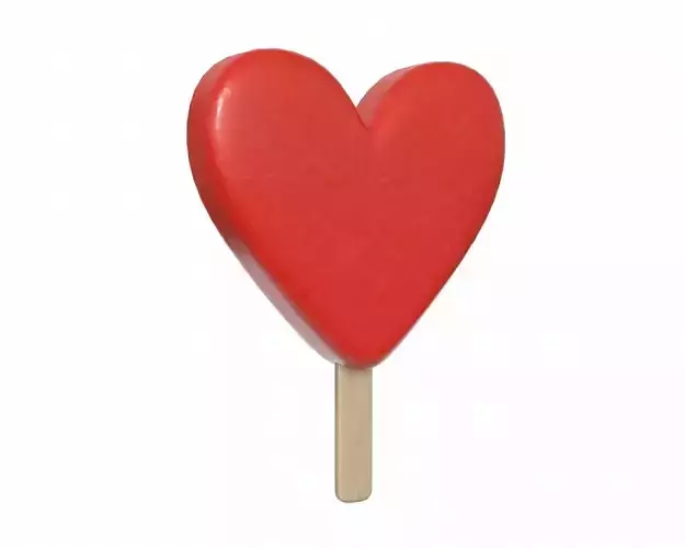 Ice cream on stick 11 3D model