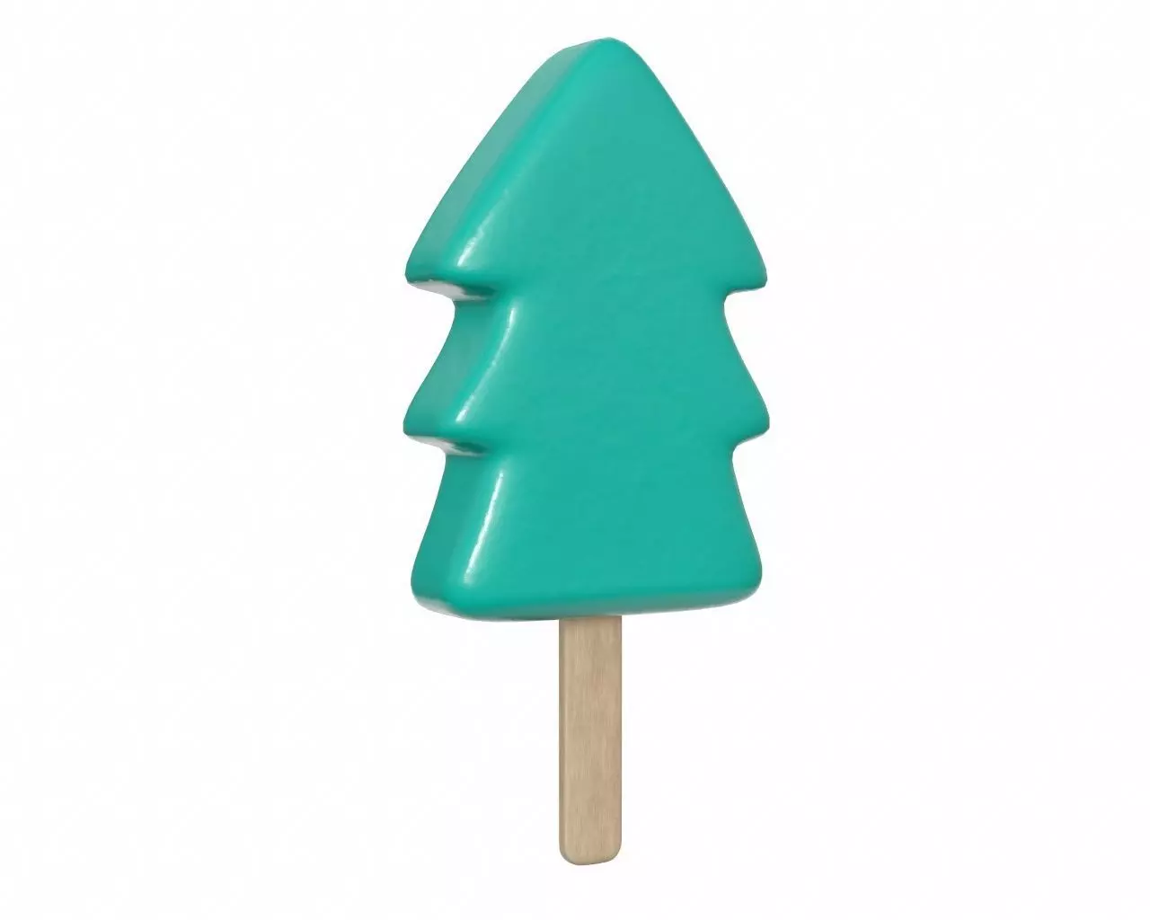 Ice cream on stick 12 3D model_0