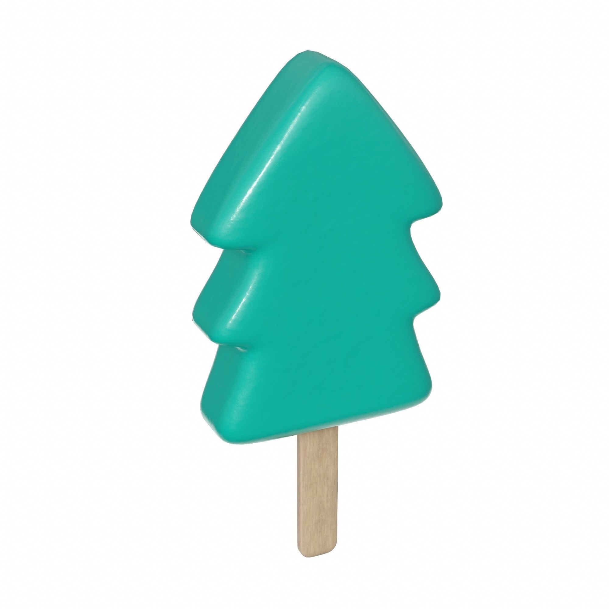 Ice cream on stick 12 3D model_3