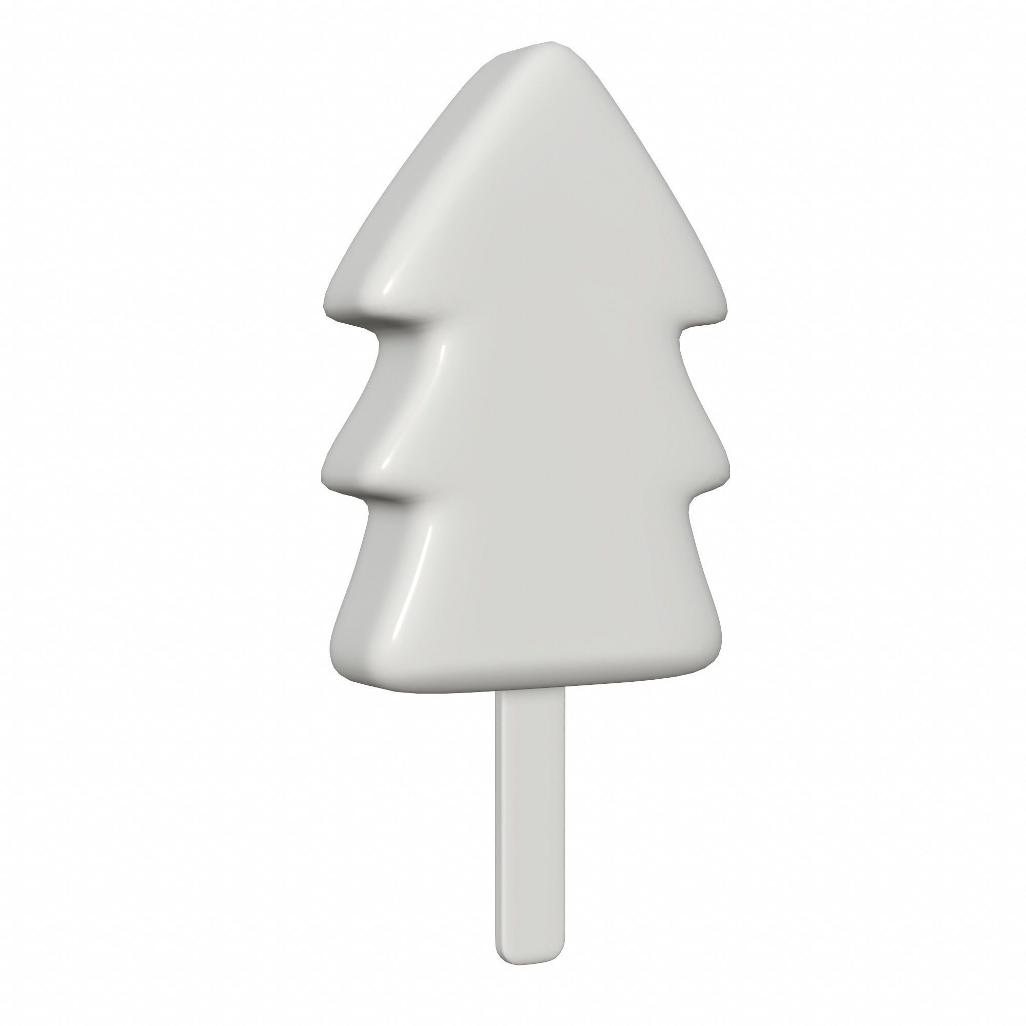 Ice cream on stick 12 3D model_4