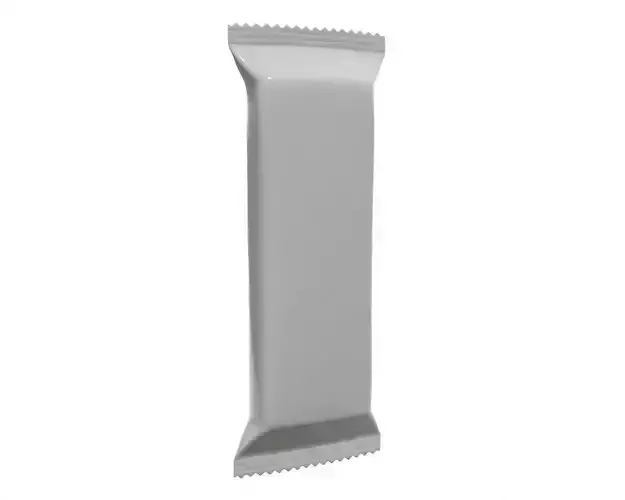 Ice cream on stick package 3D model