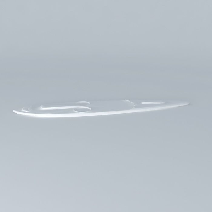 African mask Free 3D model_2