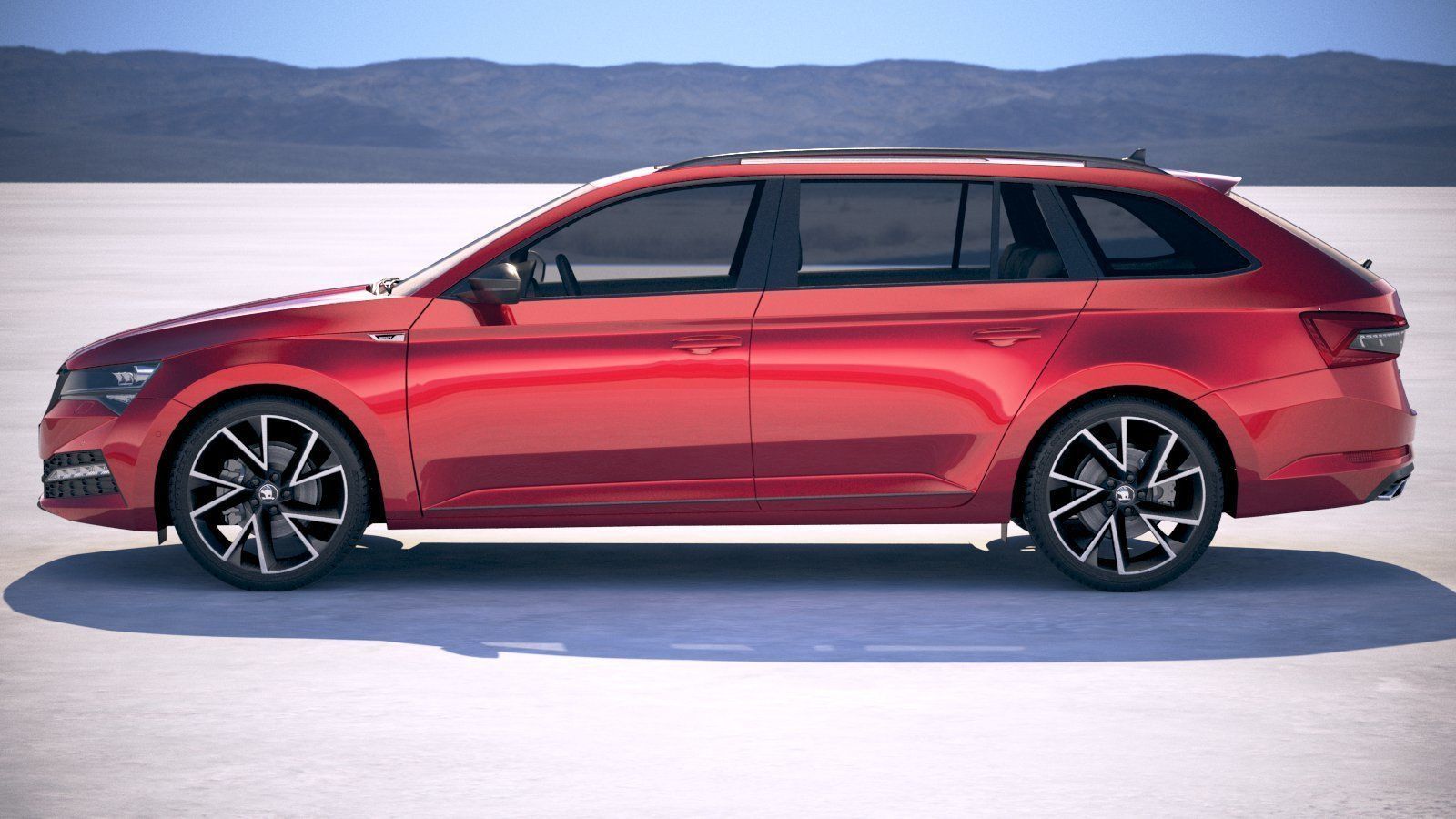 Skoda Superb Combi 2020 3D model_5