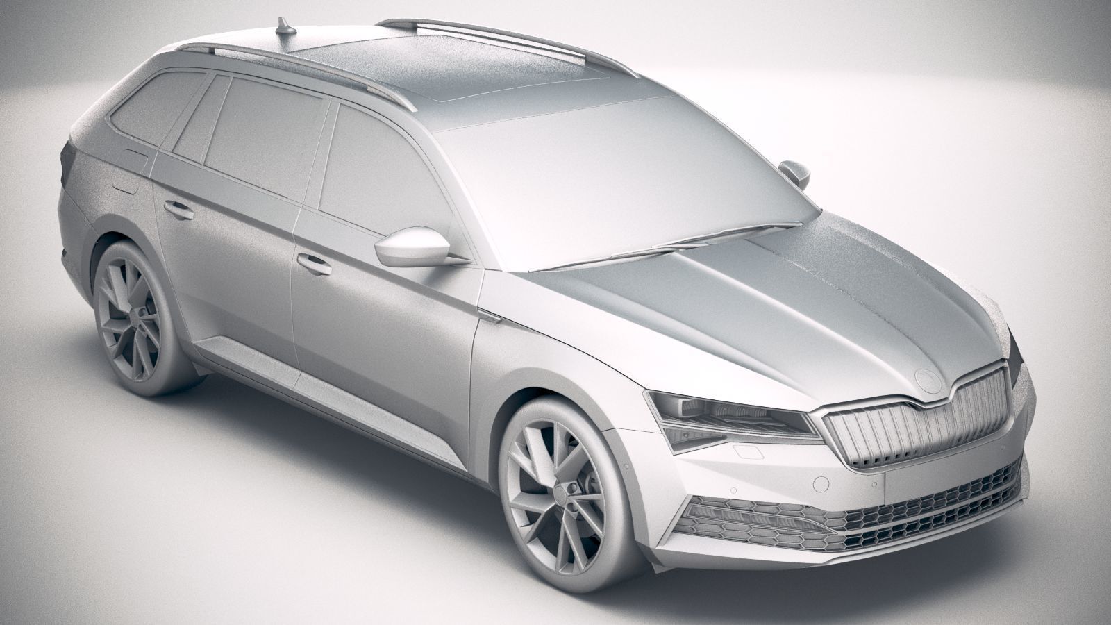 Skoda Superb Combi 2020 3D model_21