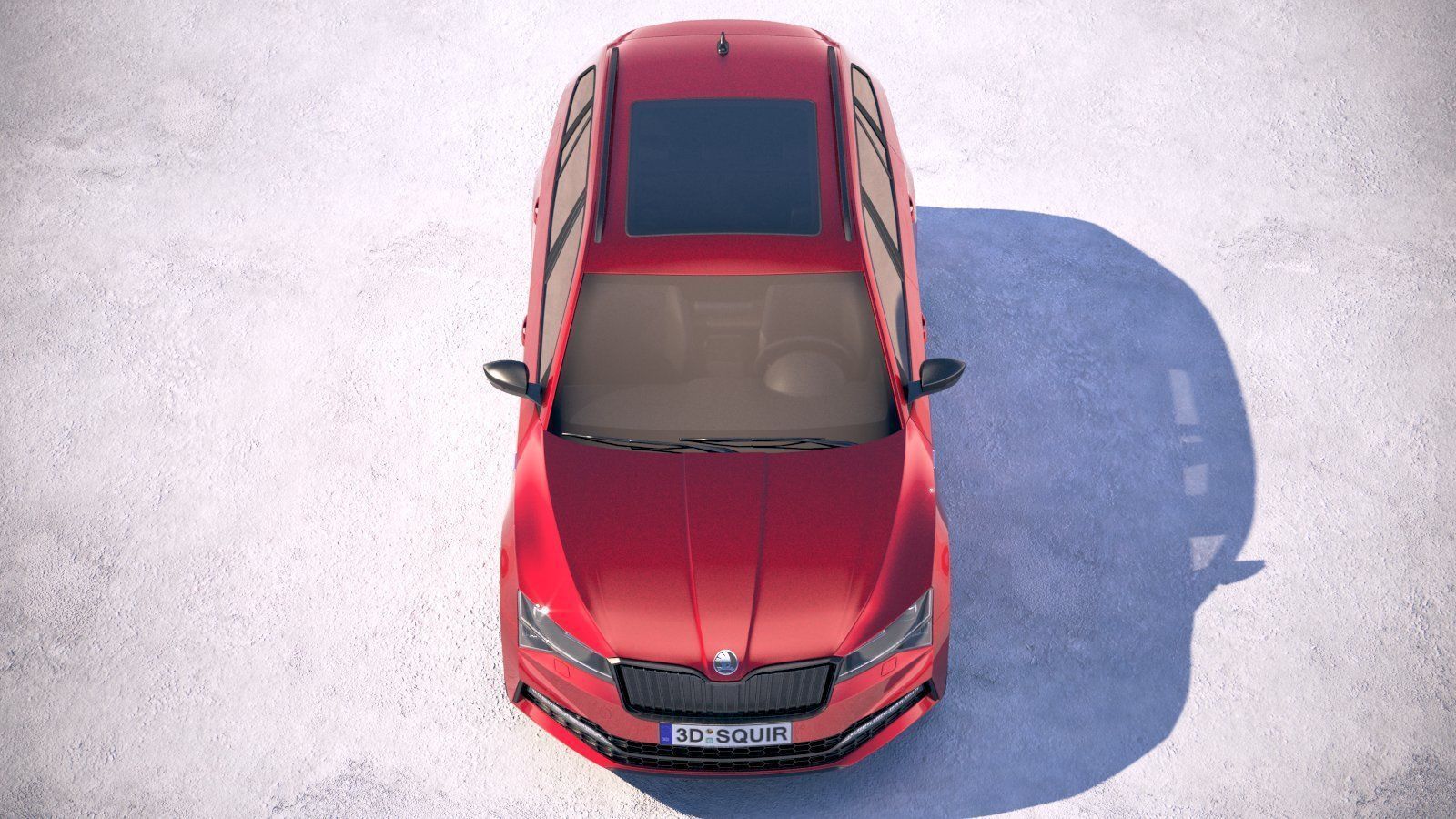 Skoda Superb Combi 2020 3D model_12