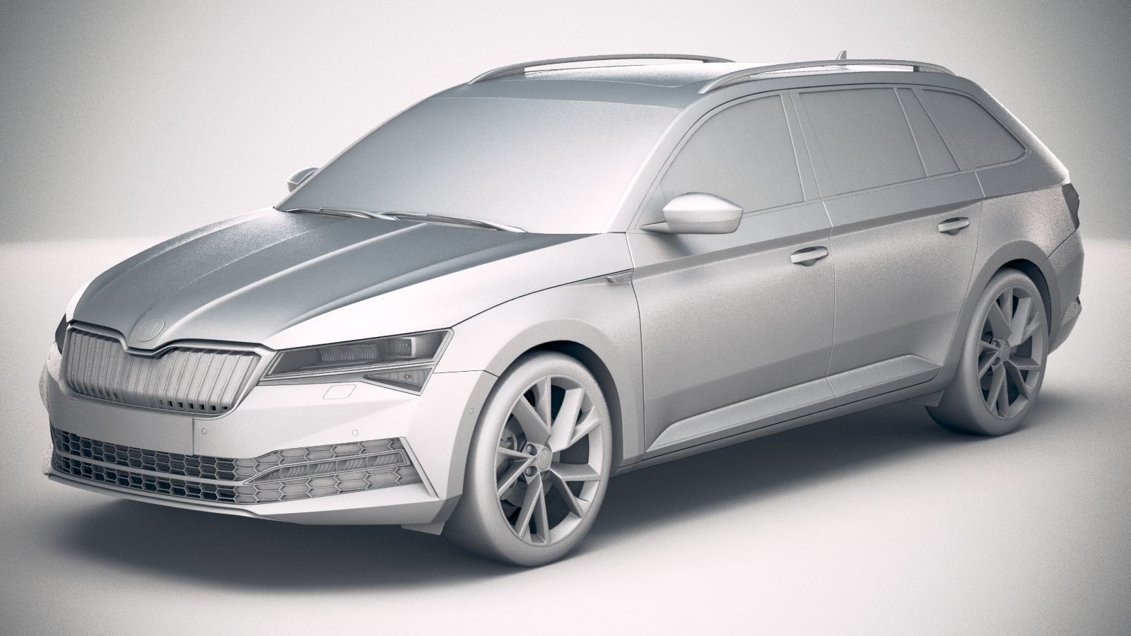 Skoda Superb Combi 2020 3D model_17