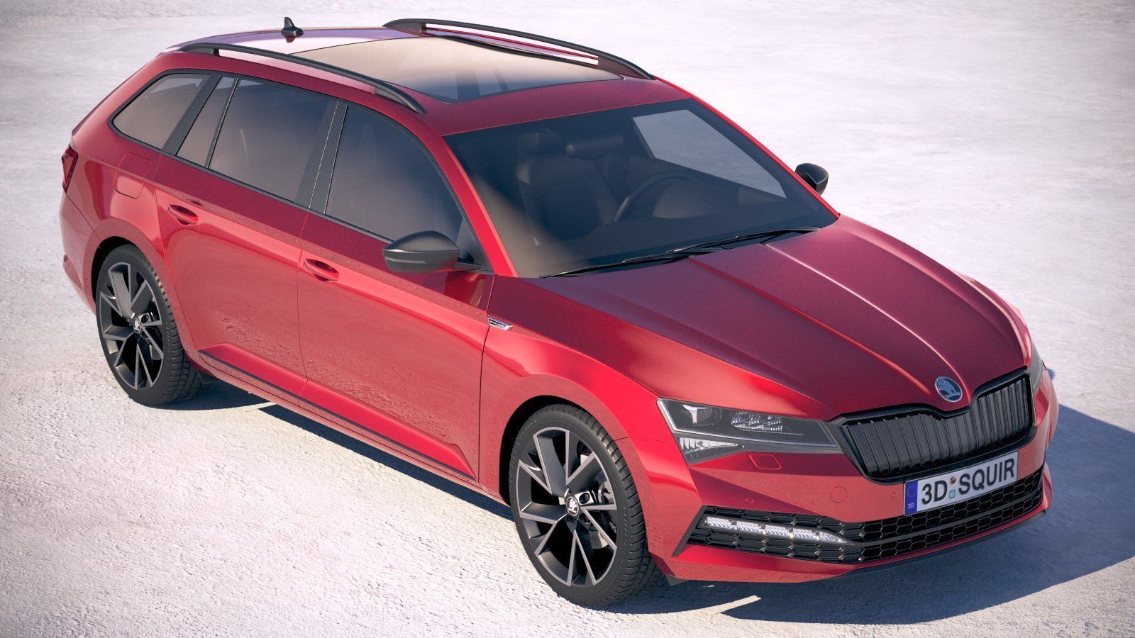 Skoda Superb Combi 2020 3D model_16