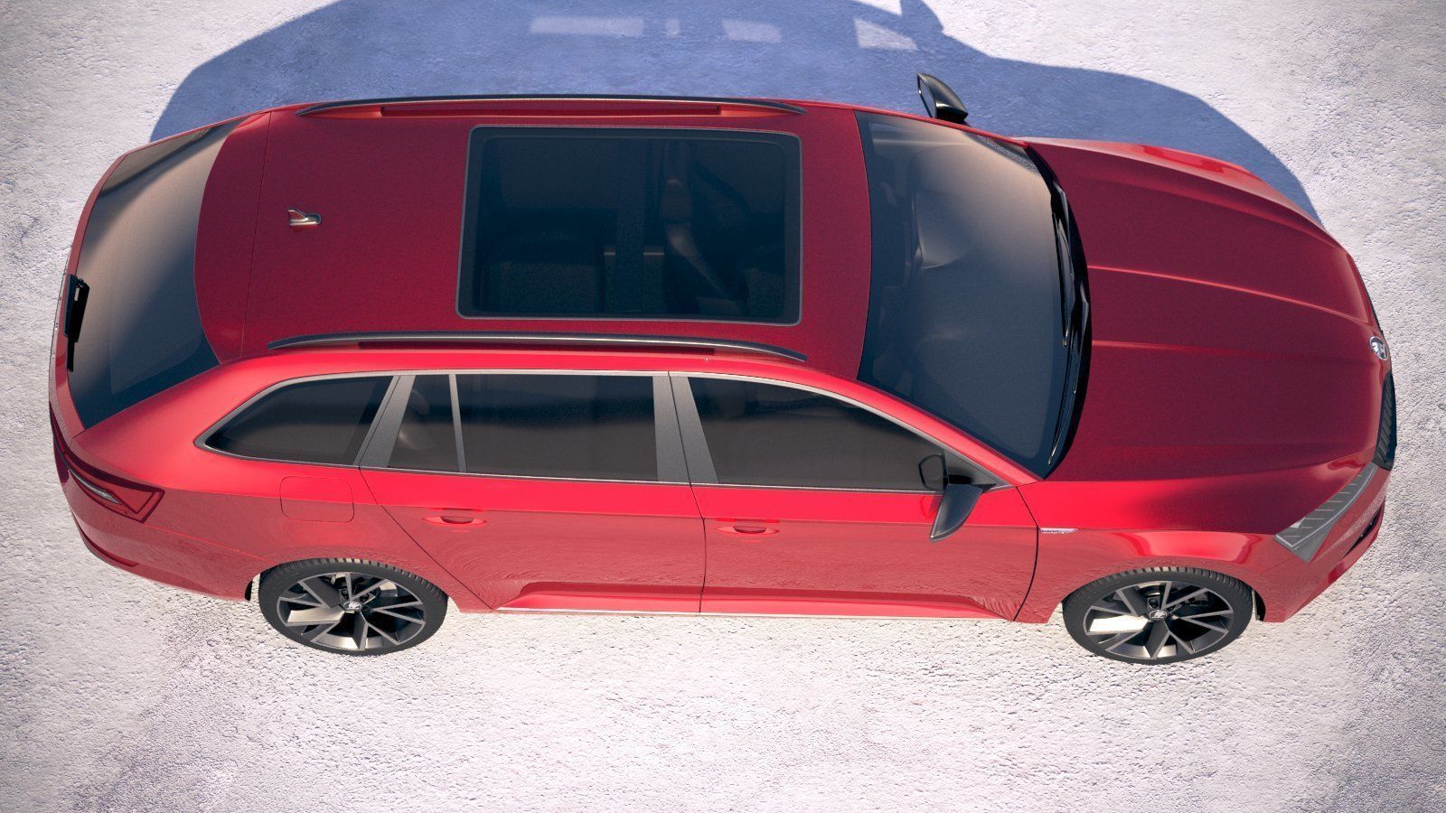 Skoda Superb Combi 2020 3D model_13