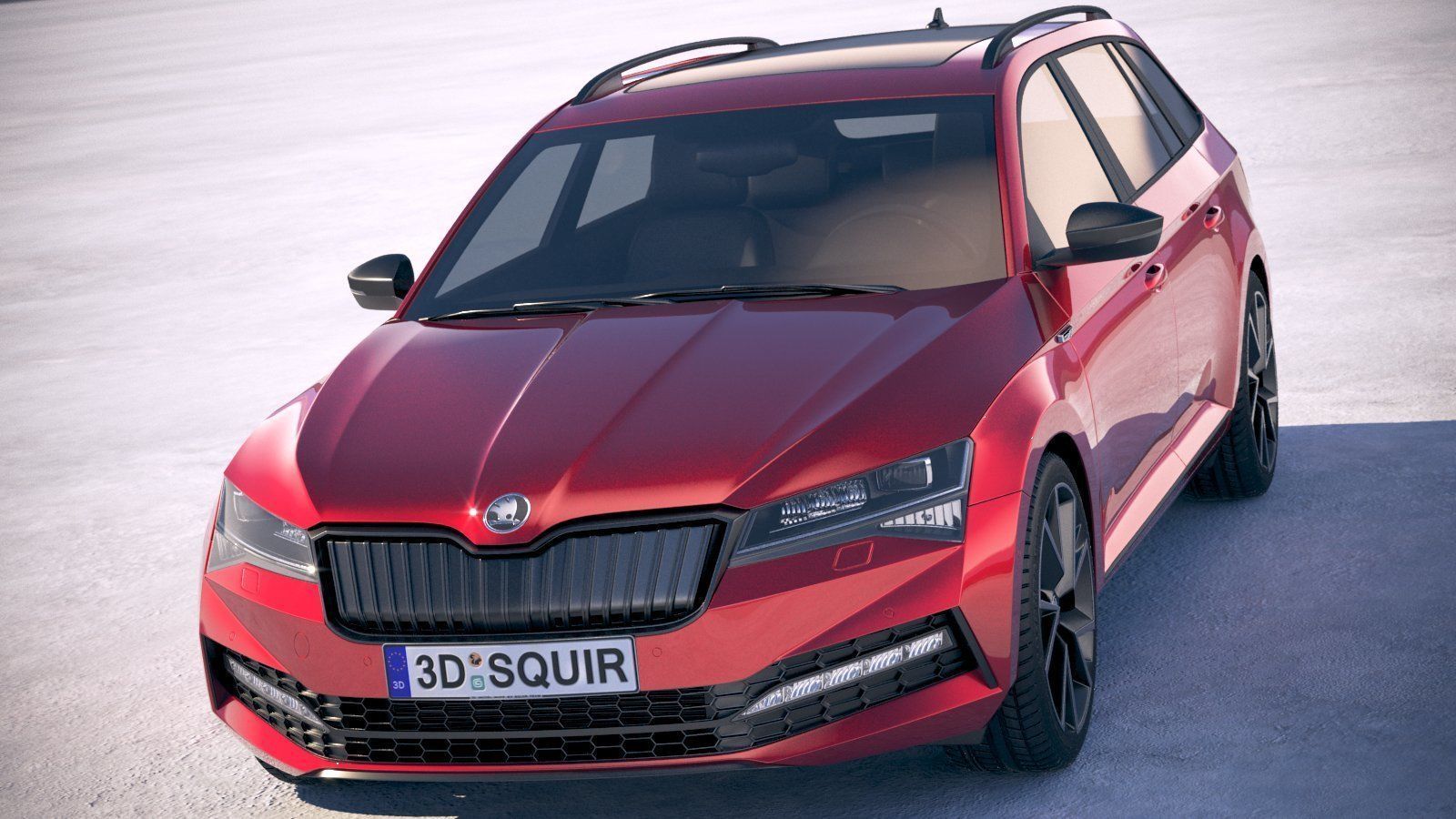 Skoda Superb Combi 2020 3D model_6