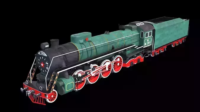 Soviet Locomotive IS 20