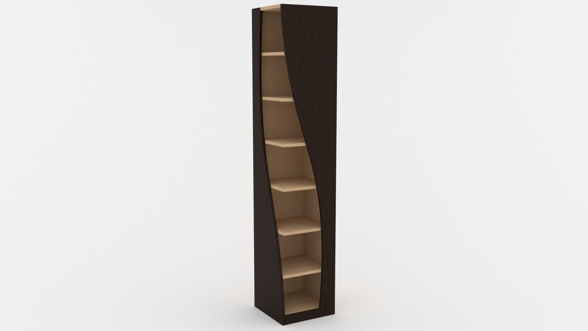 Exquisite Bookcase - 3ds Max 3D model_4