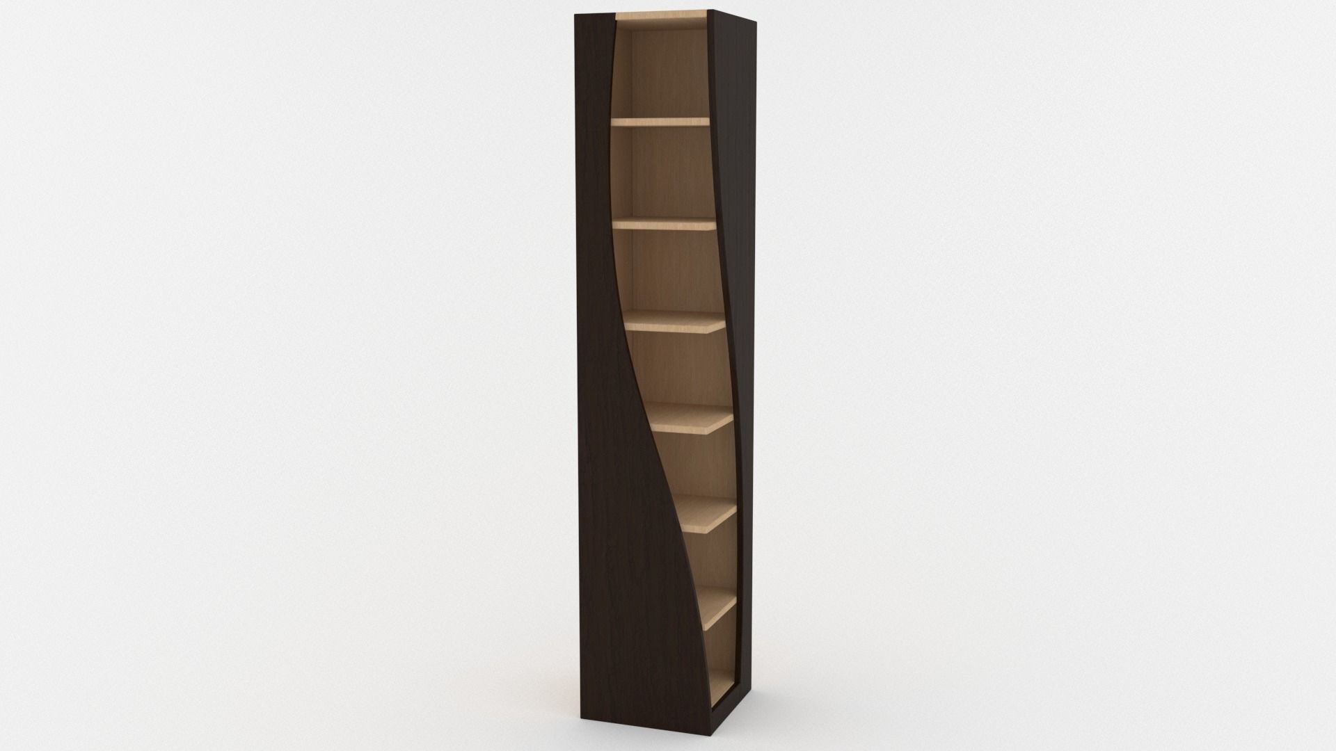 Exquisite Bookcase - 3ds Max 3D model_2