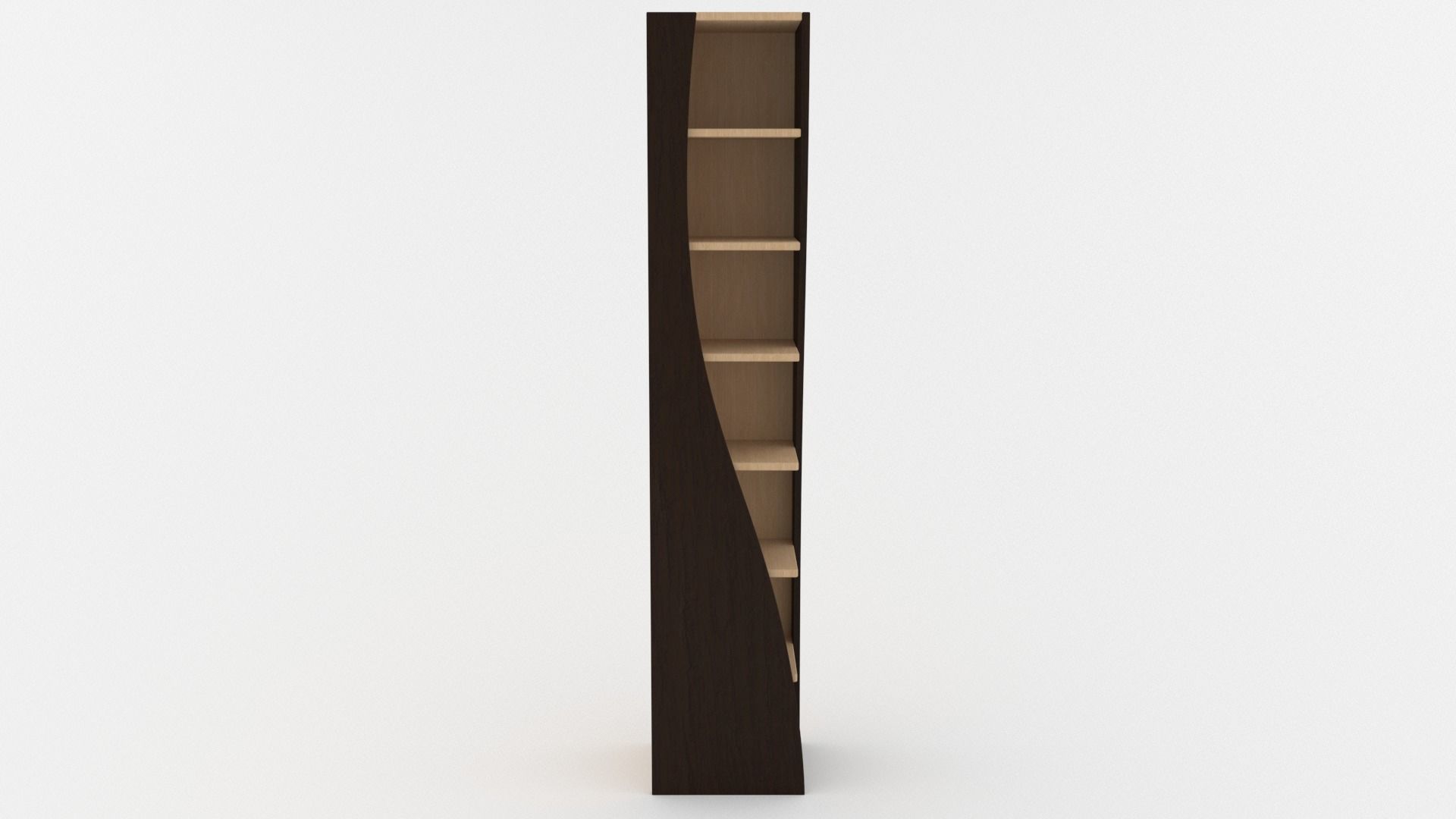 Exquisite Bookcase - 3ds Max 3D model_1