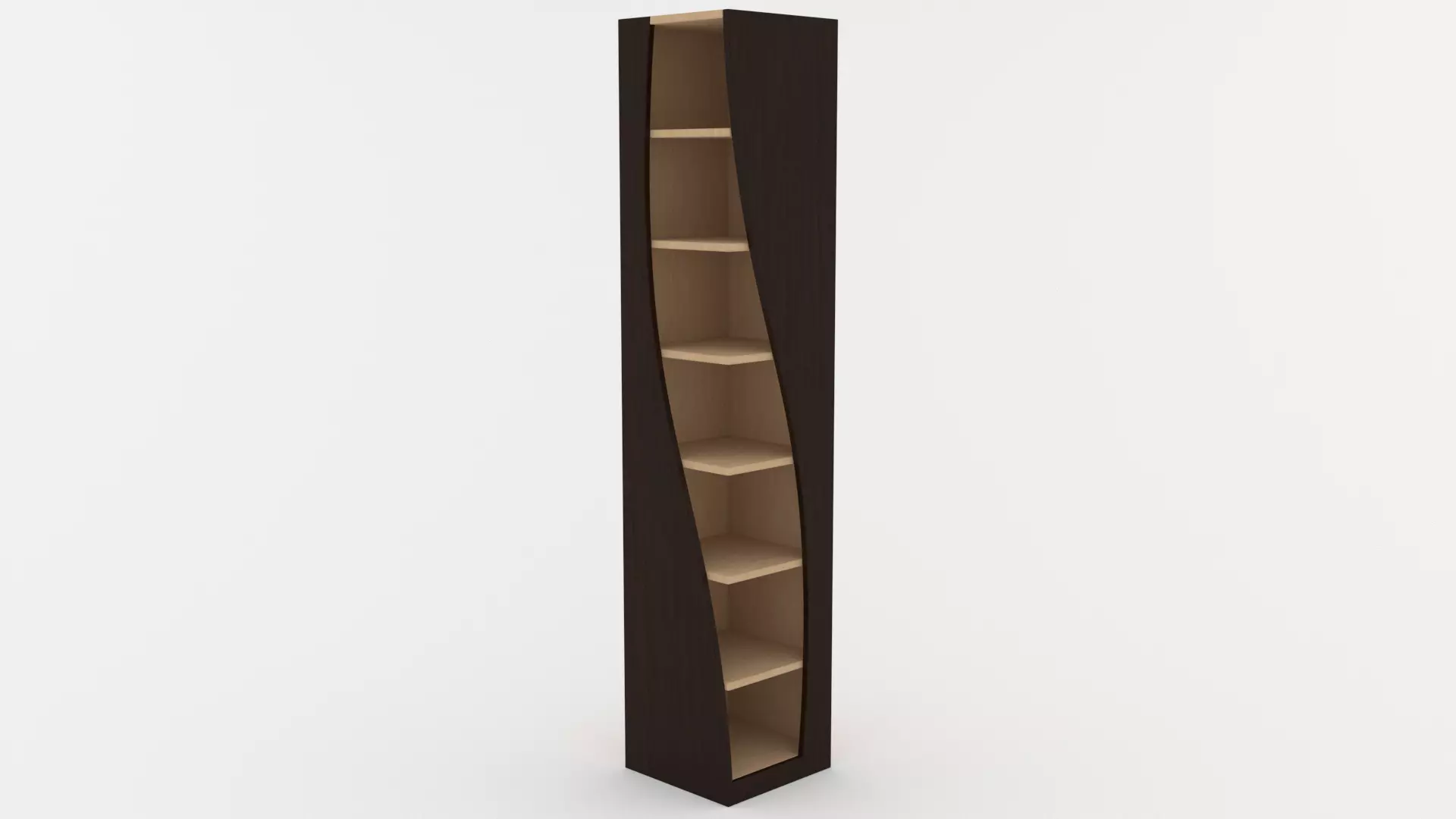 Exquisite Bookcase - 3ds Max 3D model_0