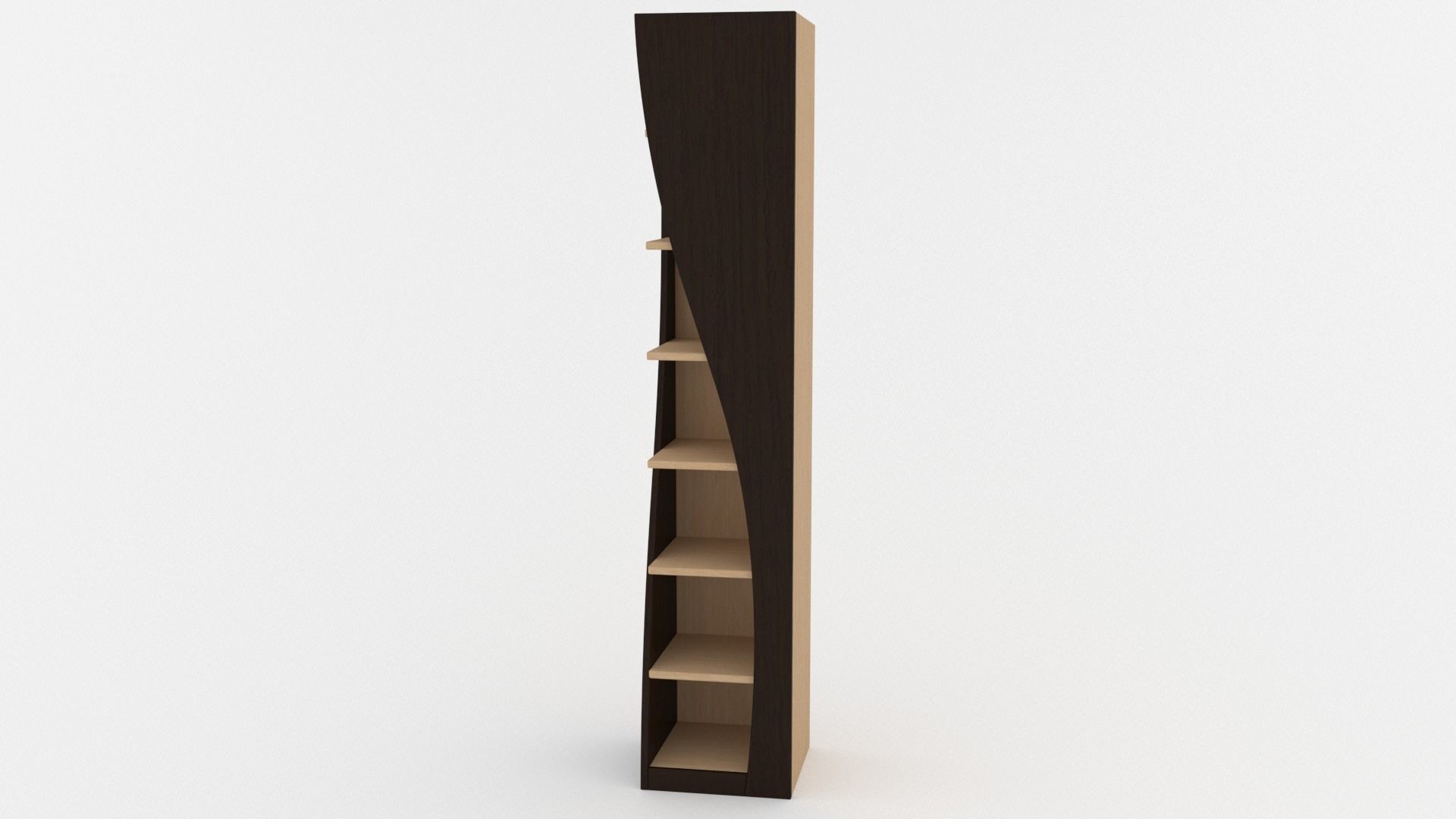 Exquisite Bookcase - 3ds Max 3D model_6