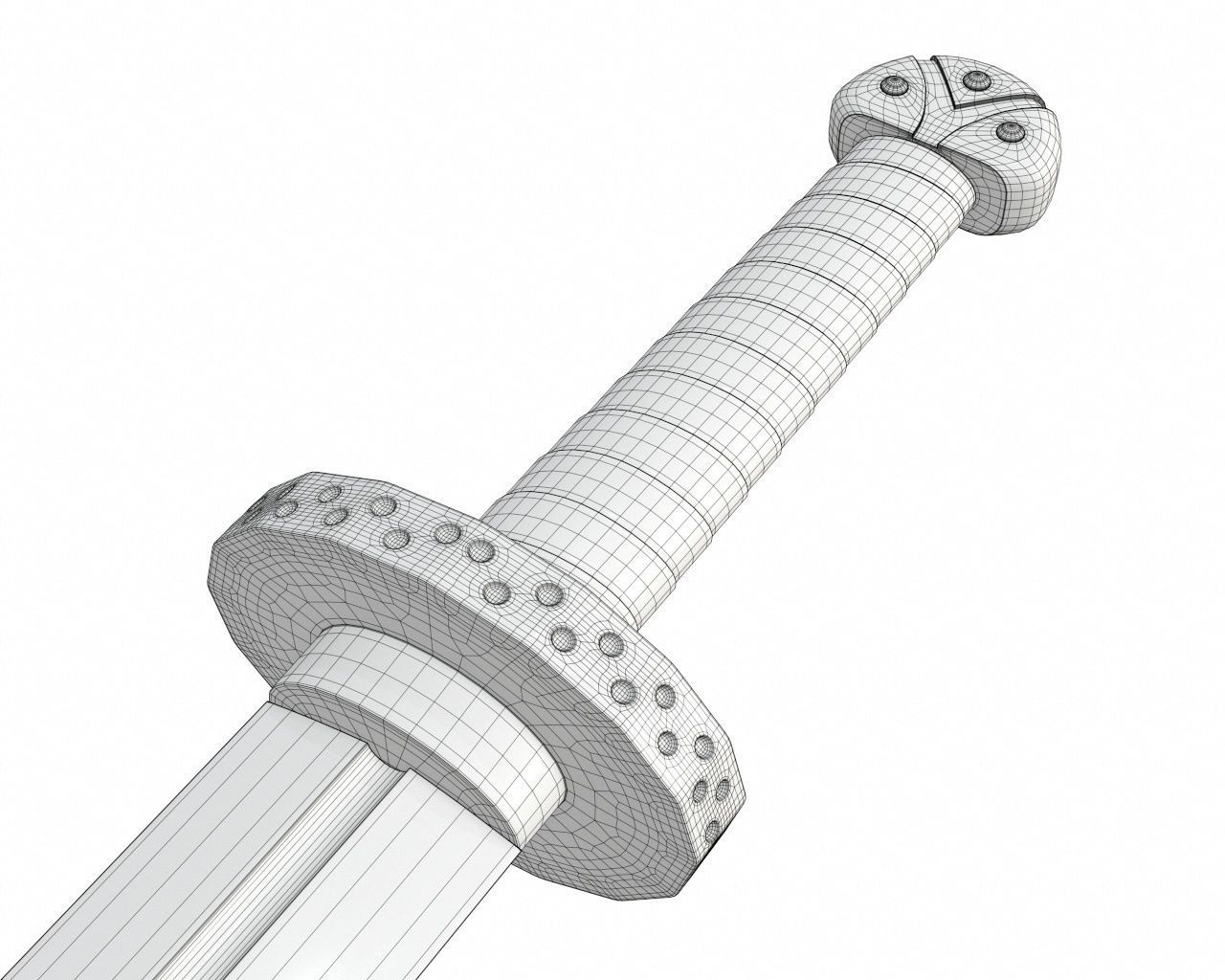 Sword 01 3D model_8
